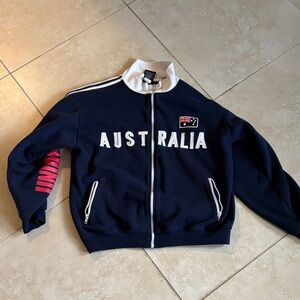Australia DownUnder Navy Zip-up